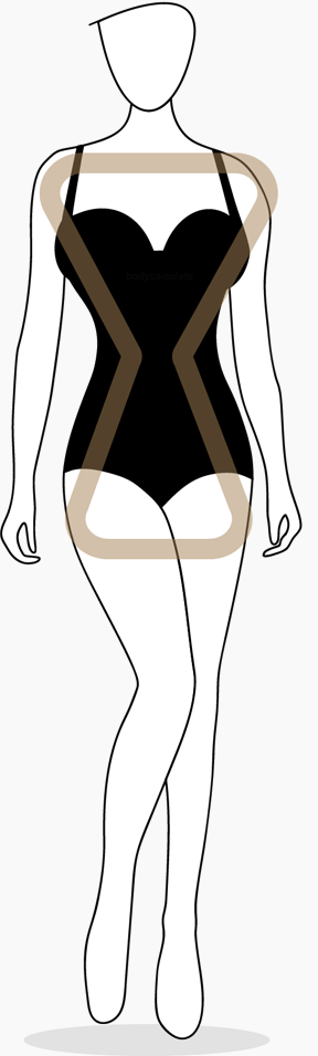 Body shape figure
